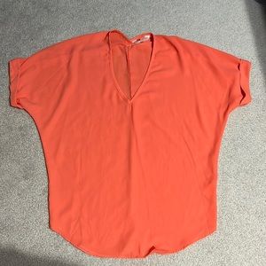 New Without Tags Coral Blouse